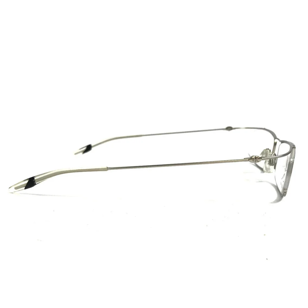 Calvin Klein Eyeglasses Frames ck5303 044 Silver Semi Rimmed Wire Rim 53-17-135